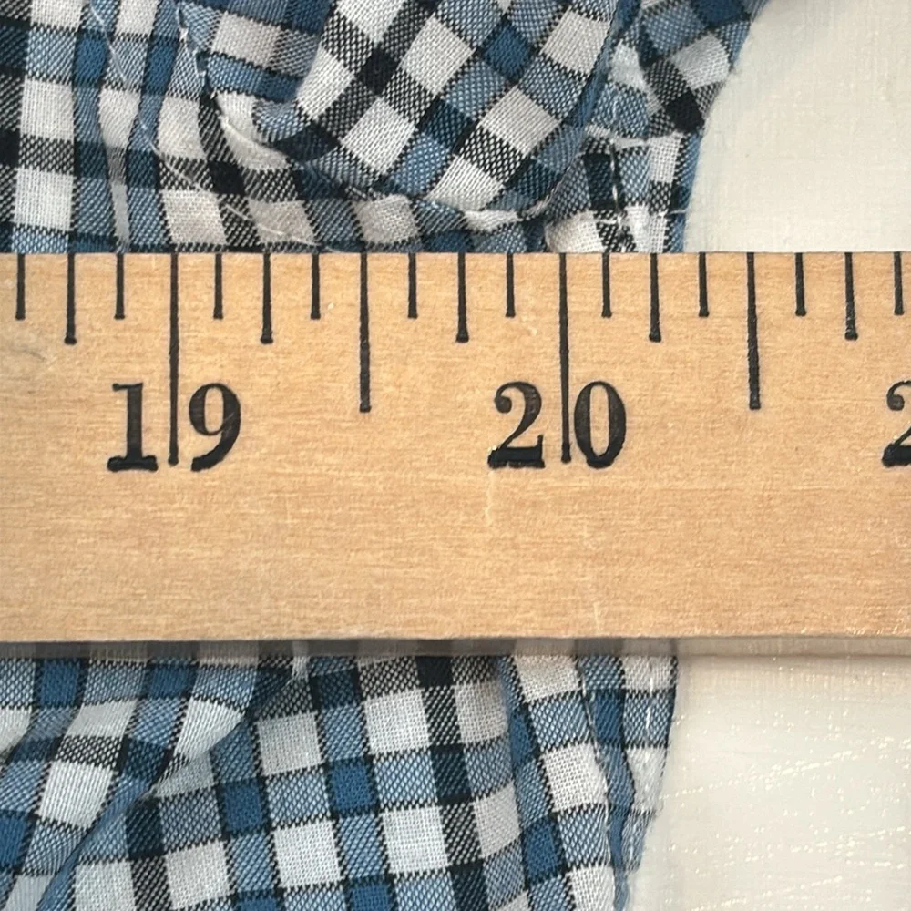 ONeill‎ Shirt Mens Medium Gingham Checked Button Down